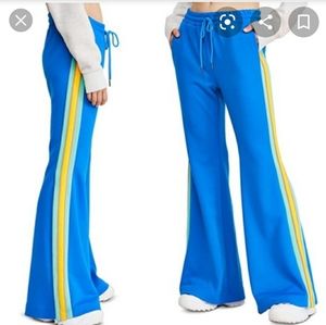 NWT Free People she's a rainbow flared sweatpants